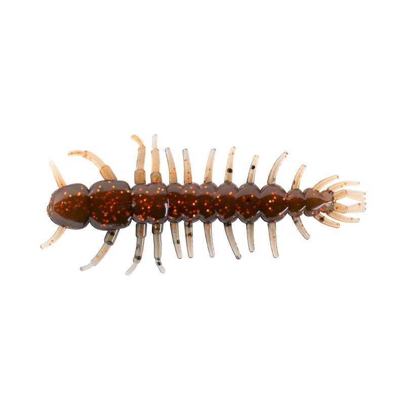 Yum Lures Hellgrammite - 3 بوصات كوبر كريك - 8 عبوات - طُعم بلاستيكي على طراز Ned - باس، سمولماوث باس، سمك السلمون المرقط، بانفيش - Image 4